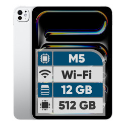 تبلت ۱۱ اینچ اپل مدل IPad Pro 2025 M5 Wi-Fi ظرفیت 512 گیگابایت و رم 12 گیگابایت، رزولوشن دوربین 12 مگاپیکسل، پشتیبانی از قلم و کیبورد تبلت ۱۱ اینچ اپل مدل IPad Pro 2025 M5 Wi-Fi ظرفیت 512 گیگابایت و رم 12 گیگابایت، رزولوشن دوربین 12 مگاپیکسل، پشتیبانی از قلم و کیبورد
